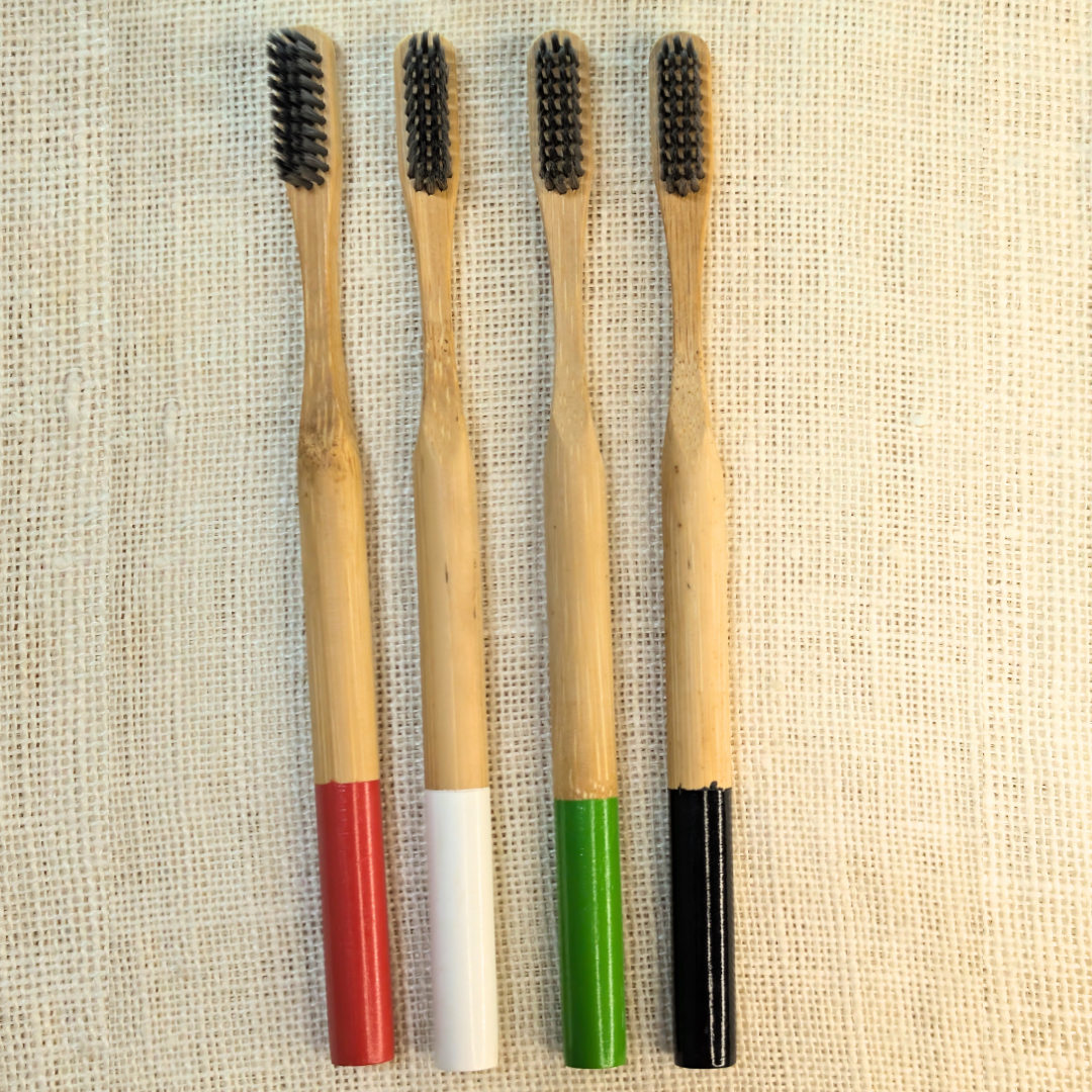 Bamboo Toothbrush Round