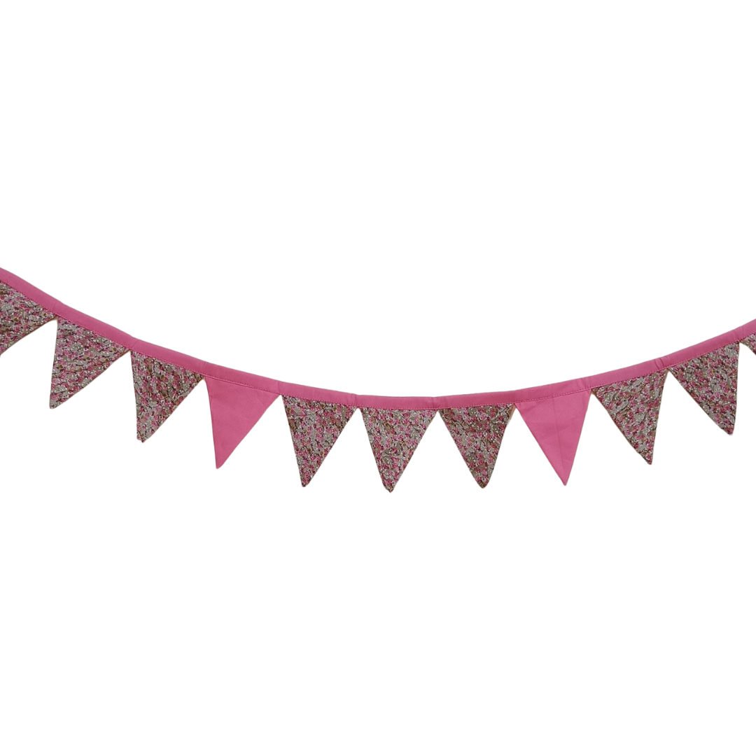 Fabric Buntings - 11 Triangles
