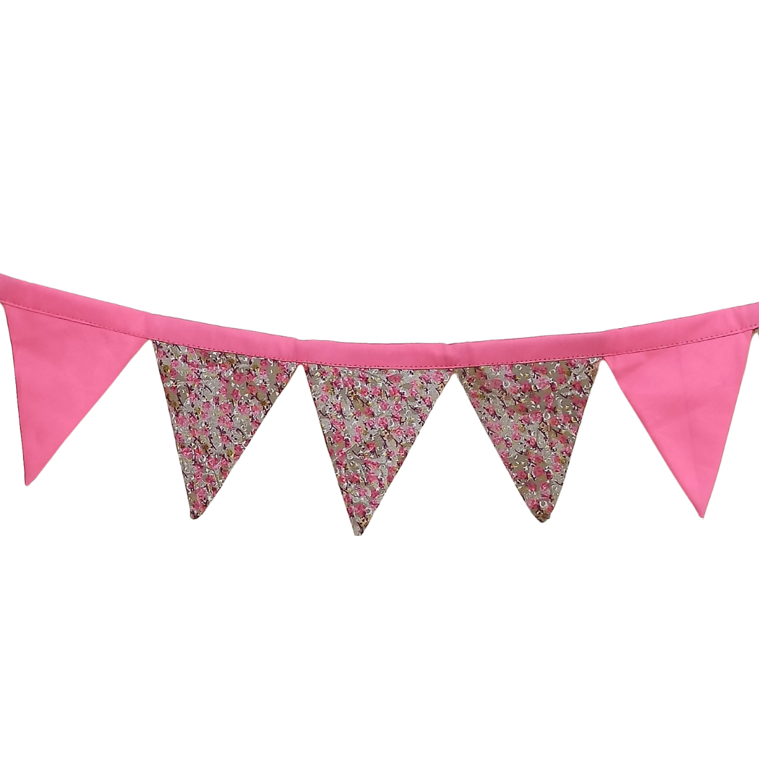 Fabric Buntings - 11 Triangles