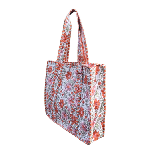 Block Printed Hand Bags