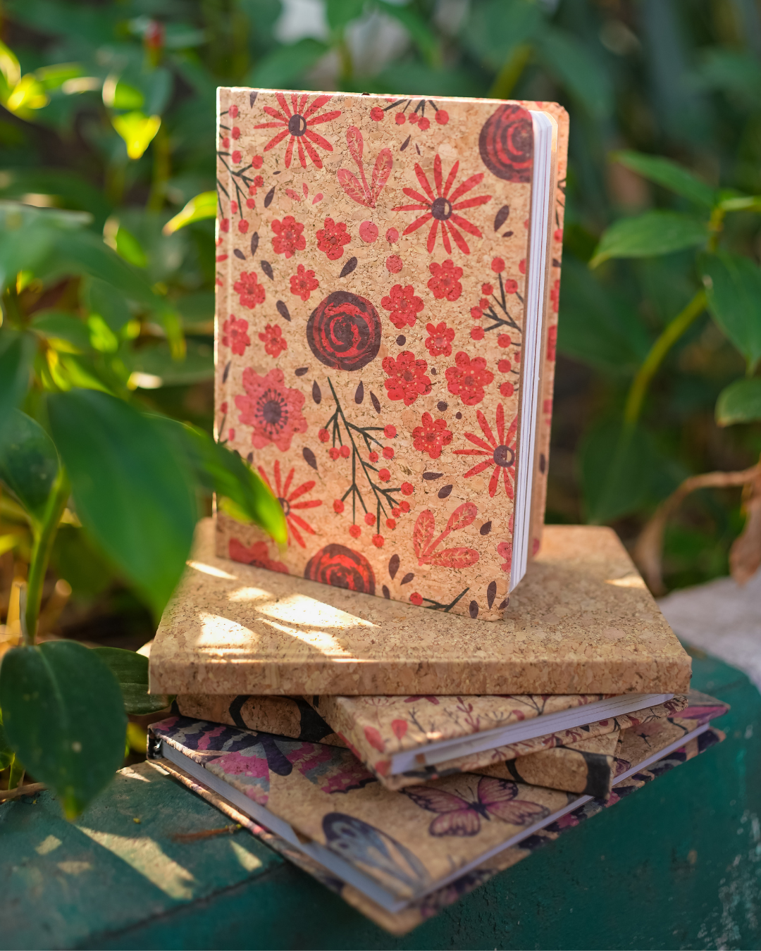 Recycled Paper Cork Diary