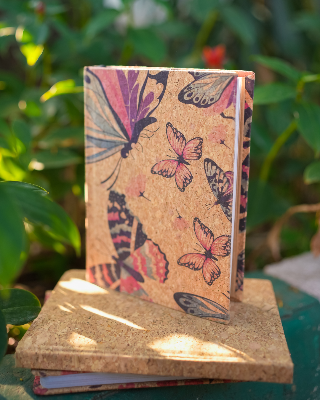 Recycled Paper Cork Diary