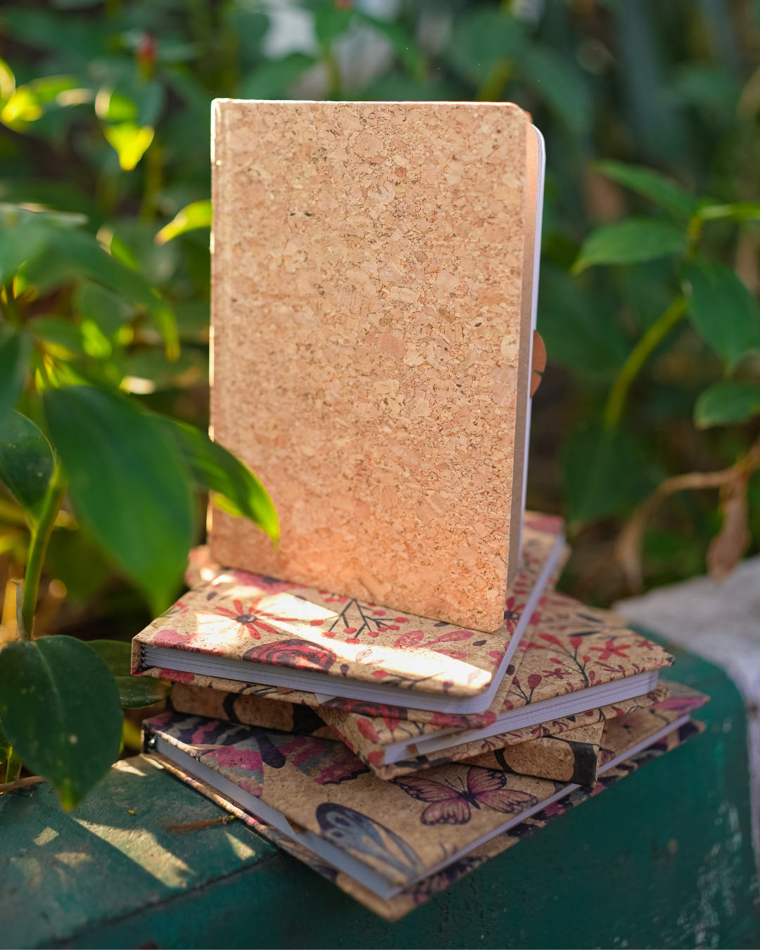 Recycled Paper Cork Diary