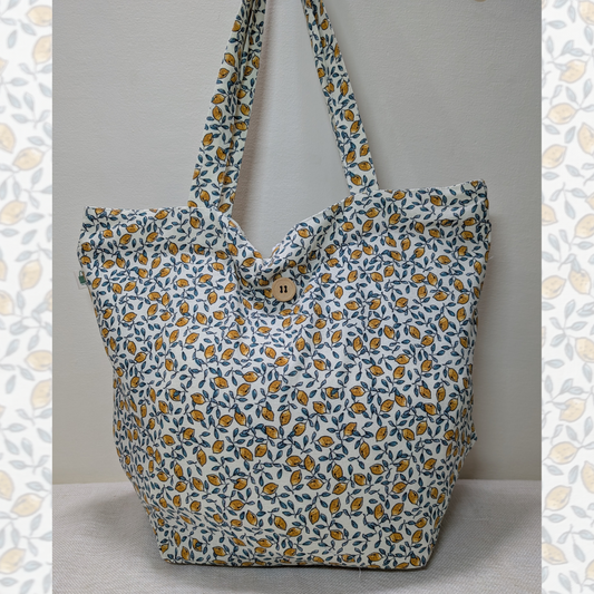 Foldable Zipper Tote Bags