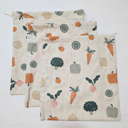 Veggie Bags - Pack of Three
