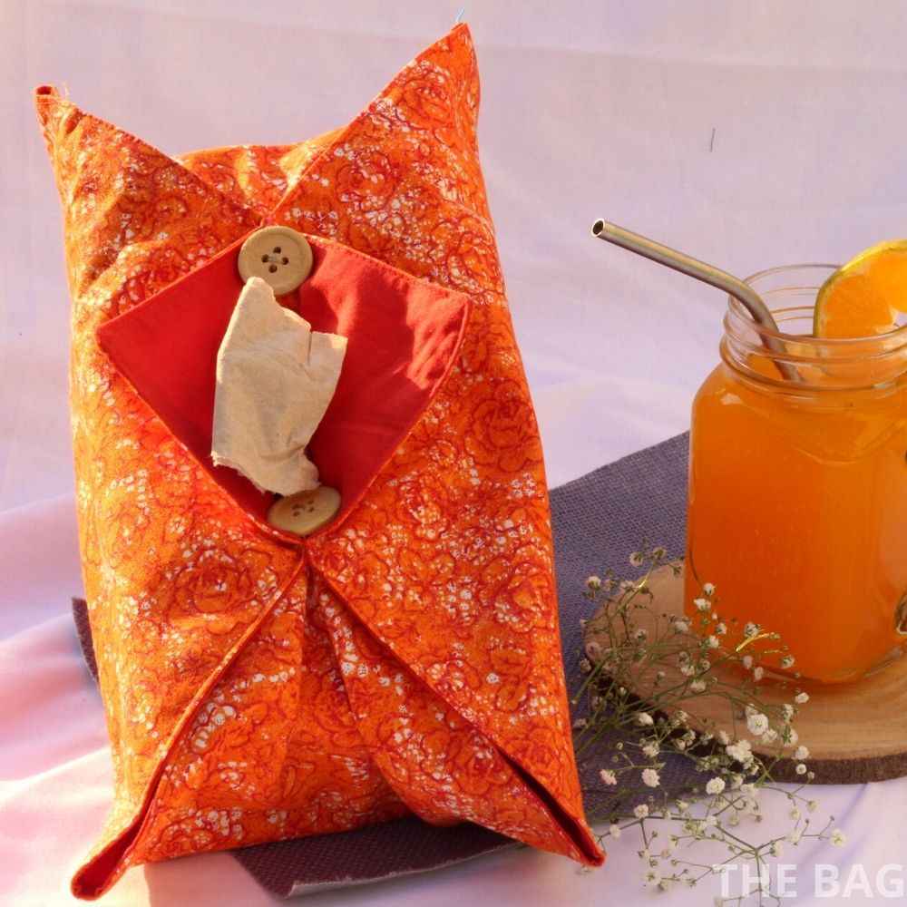 fabric tissue box cover - THE BAG