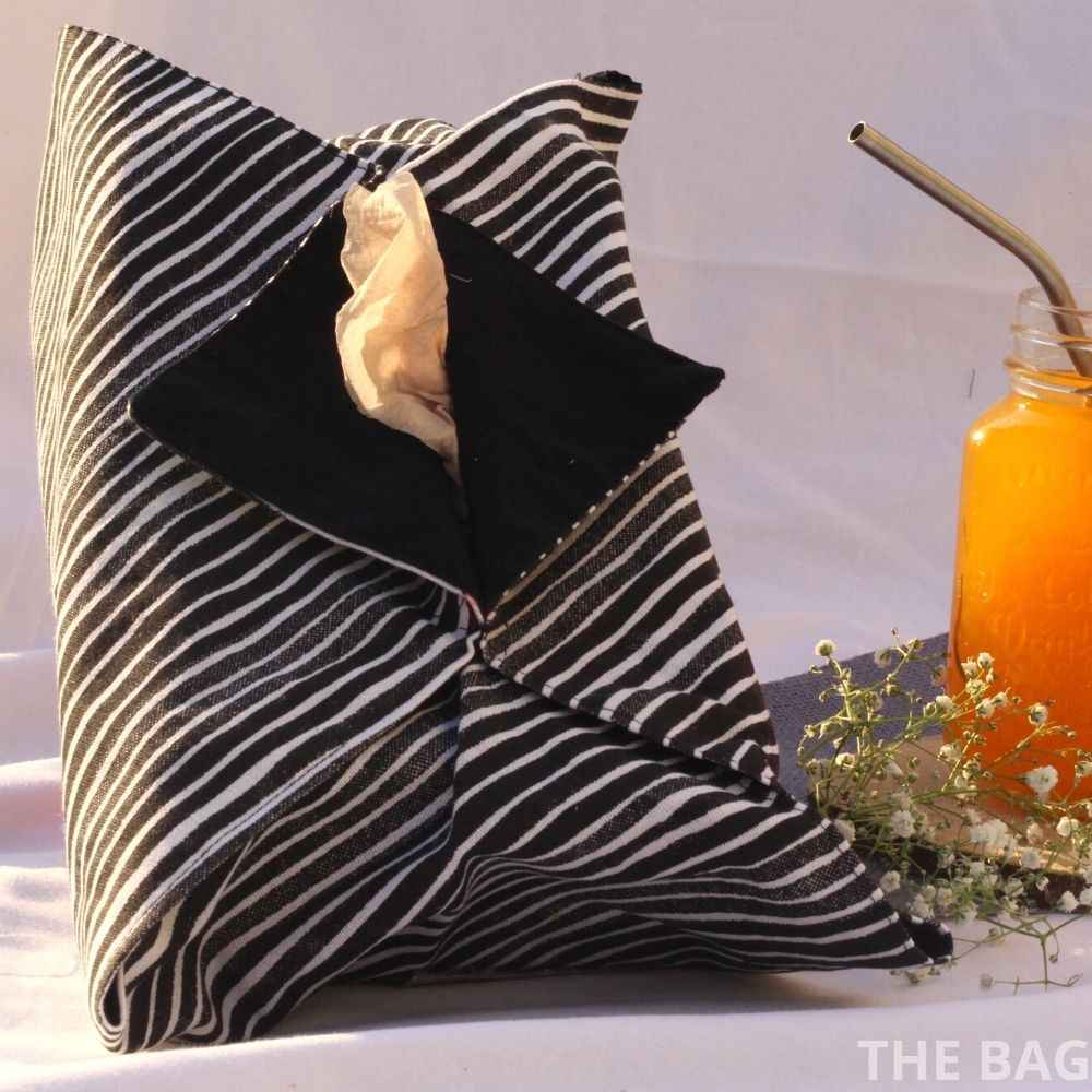 tissue box holder diy - THE BAG