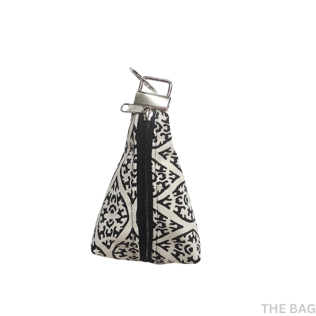 Fob Keychain with Zipper Pouch