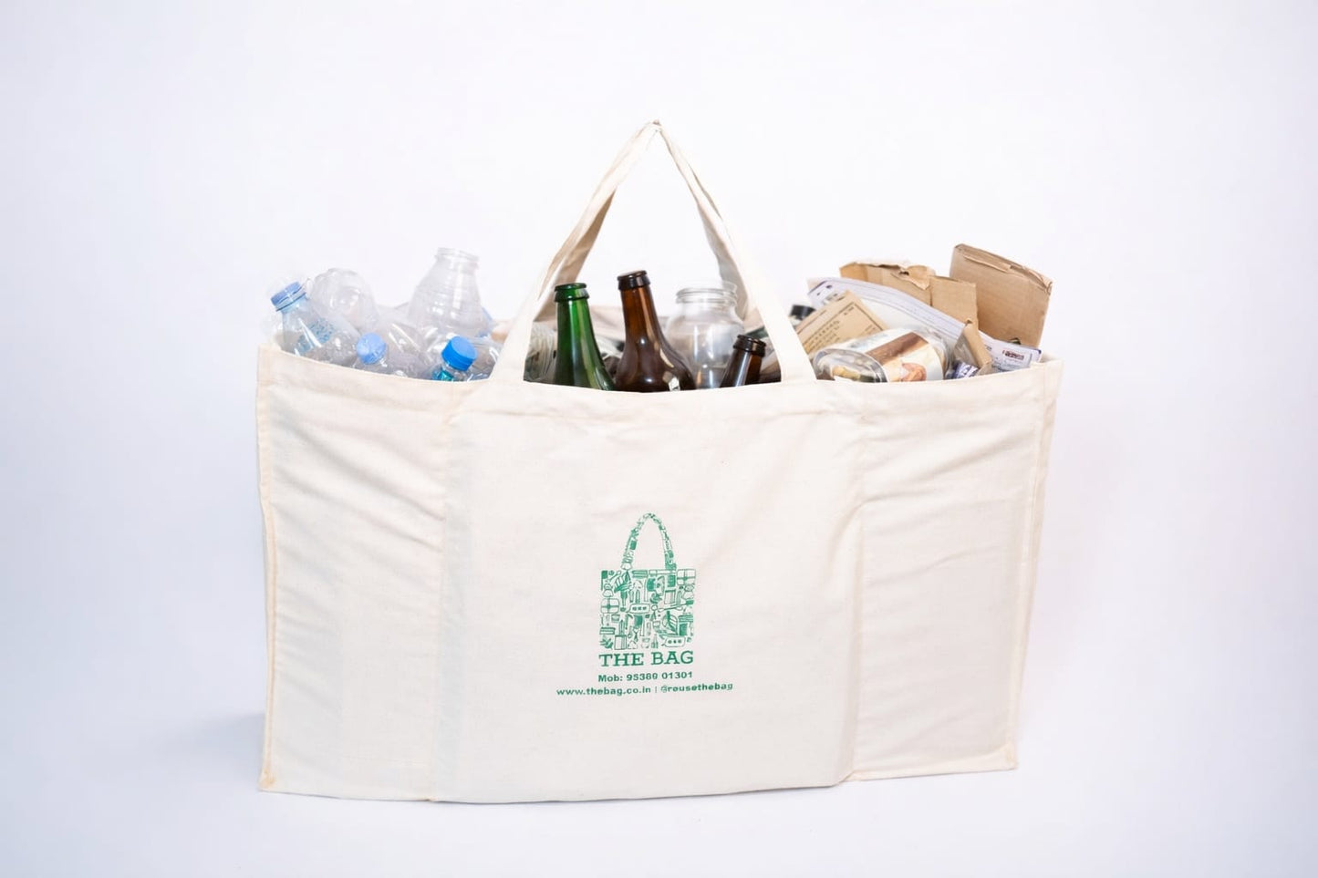 3-Pocket Dry Waste Organizer Bag