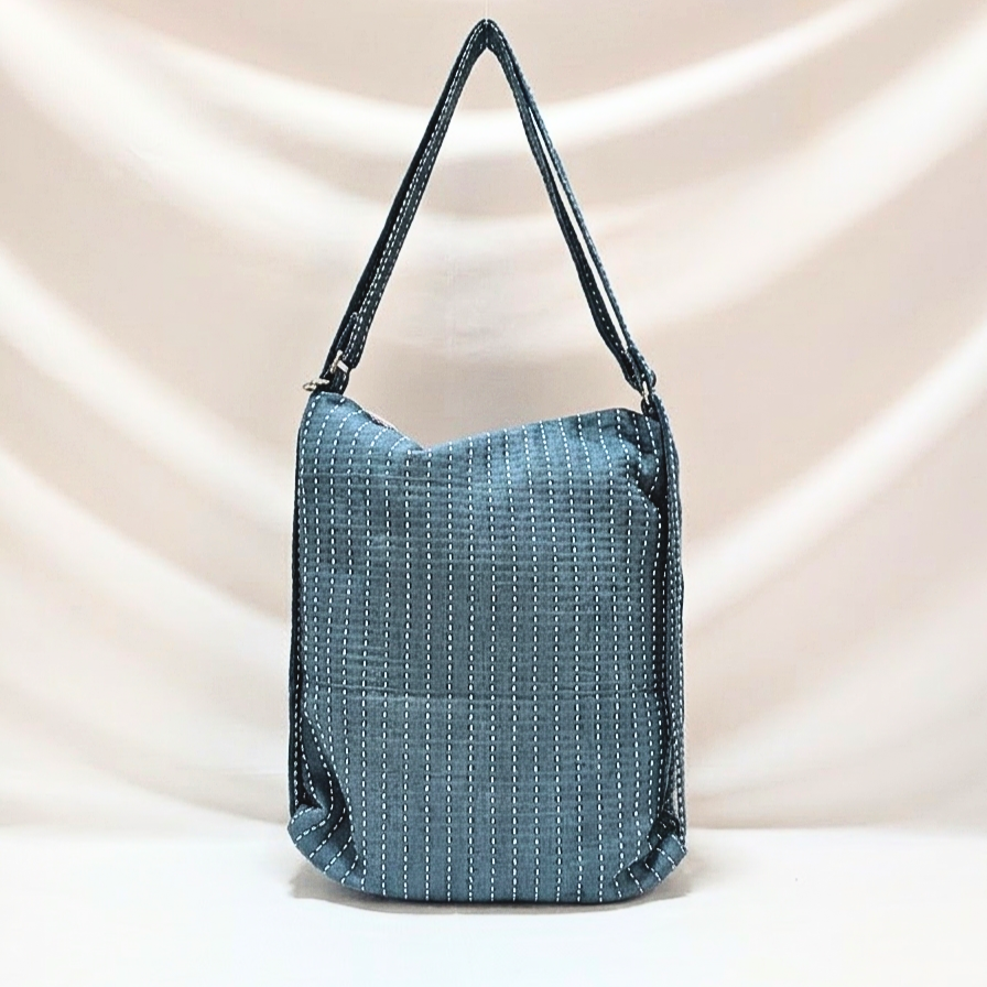 Convertible Tote Backpack - Green