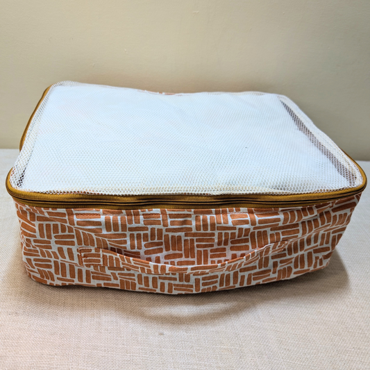Saree Case - Geometric Pattern