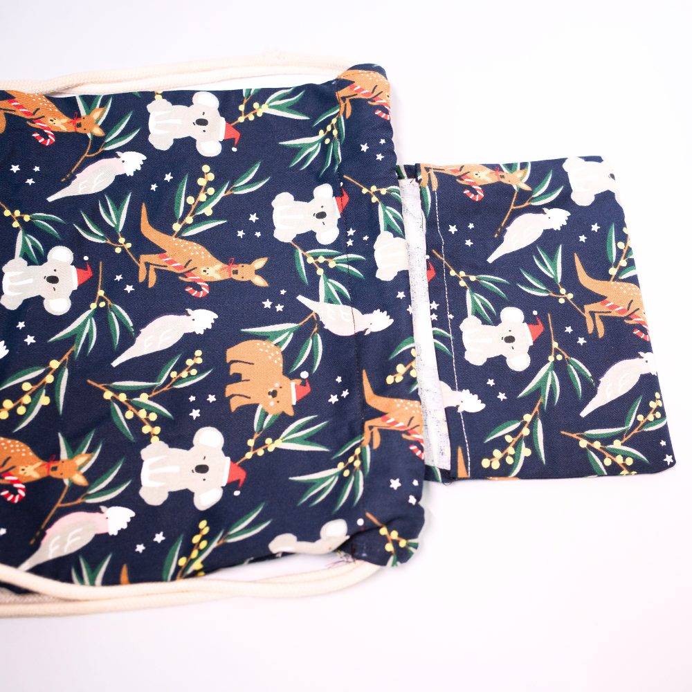 Foldable Backpack - Bear and Kangaroo
