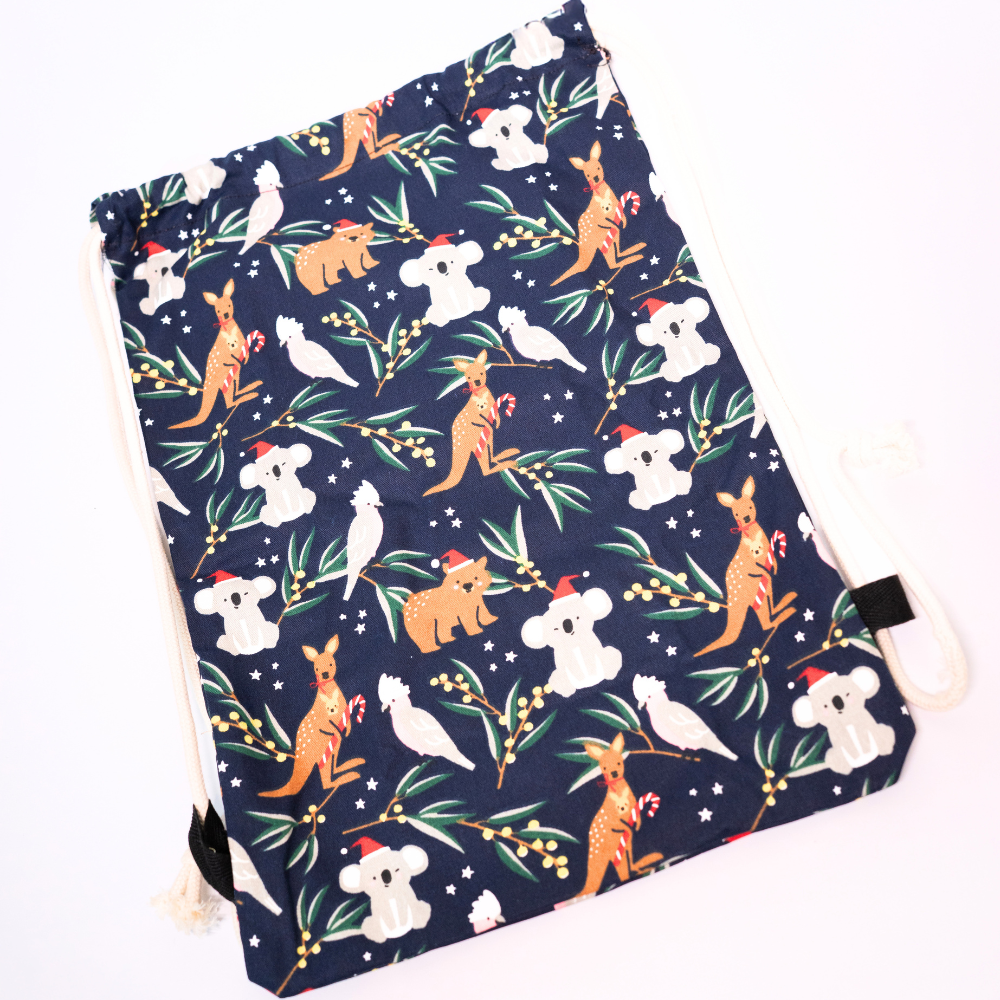 Foldable Backpack - Bear and Kangaroo