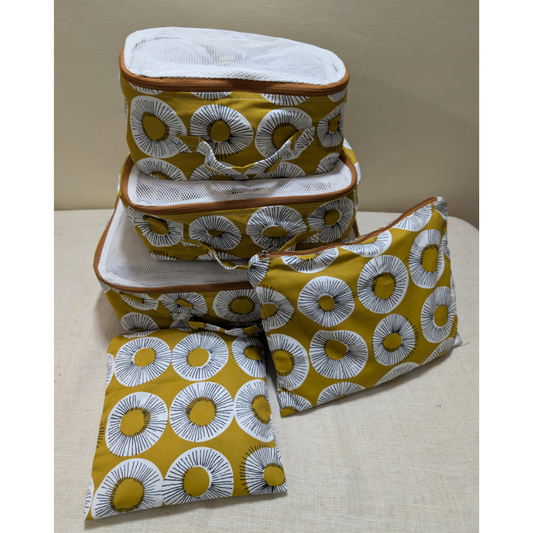 Travel Organiser - Yellow Sun