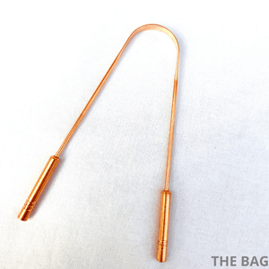 Open image in slideshow, Copper tongue cleaner eco friendly devices - THE BAG
