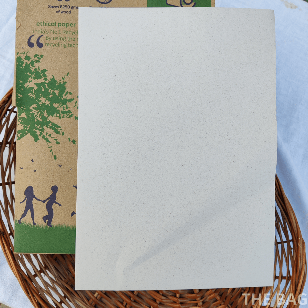 Recycled paper eco friendly supplies - THE BAG