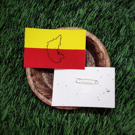 Plantable Karnataka Flags