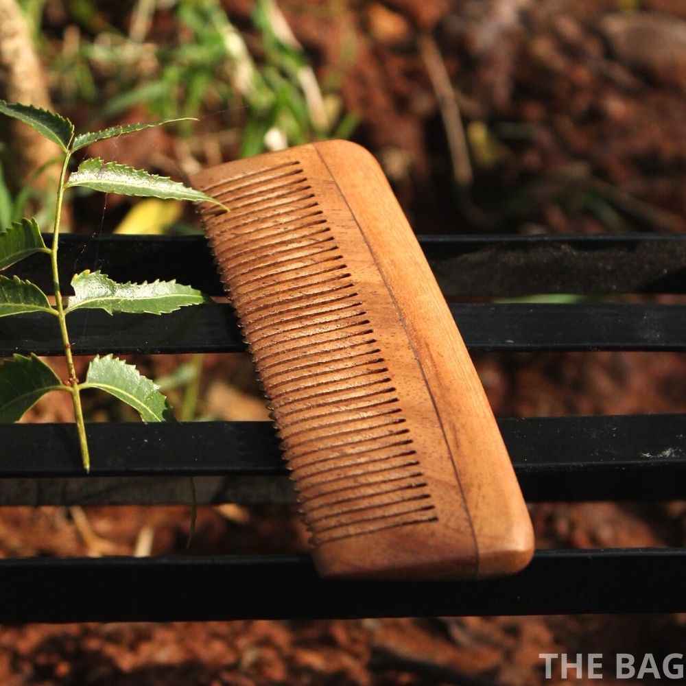 Neem wood comb - THE BAG