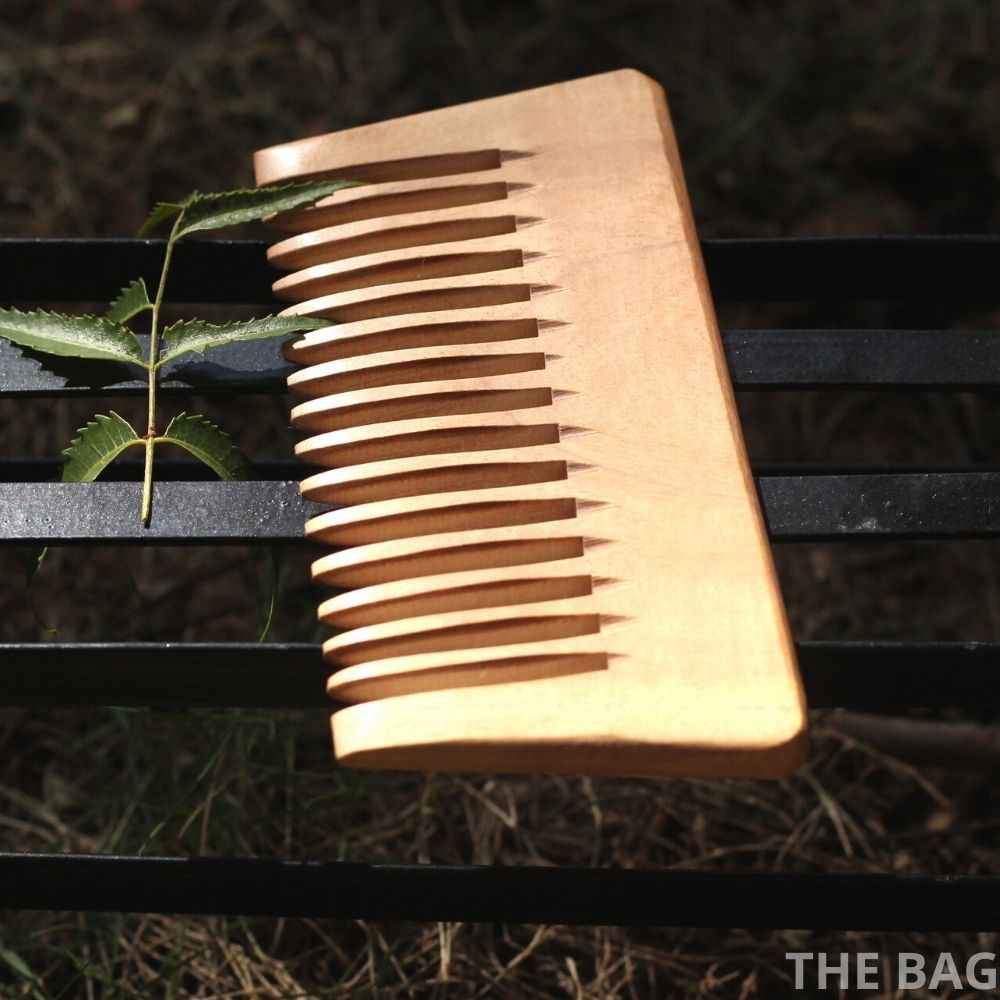 Buy Neem wood comb online - THE BAG