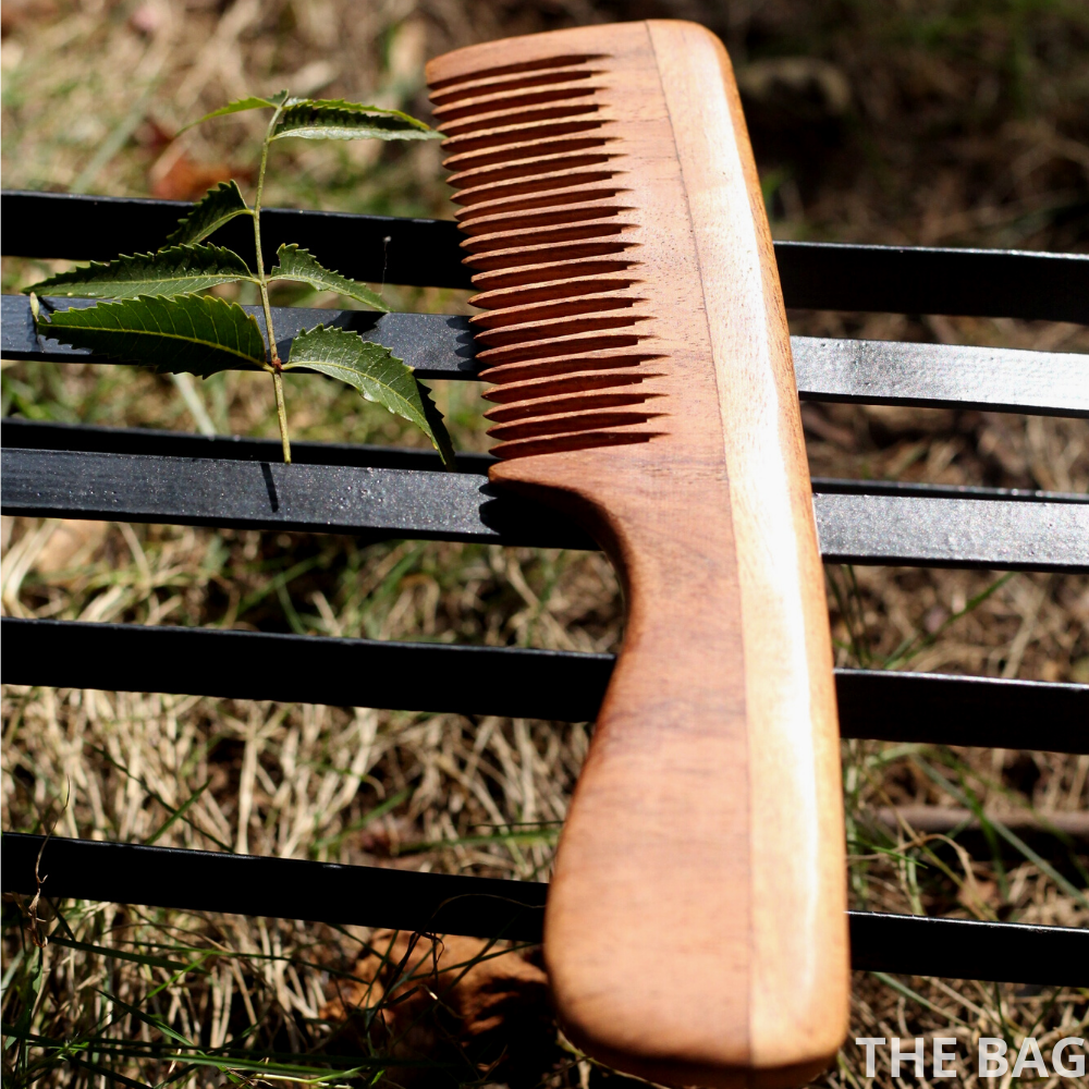 Collection of neemwood combs online - THE BAG