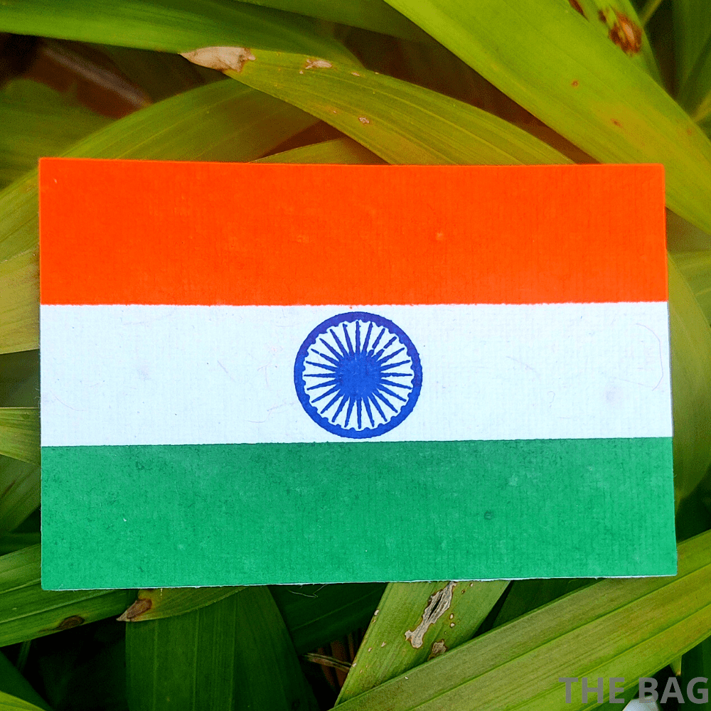 Eco friednly seedpaper national flags for Independence day celebrations
